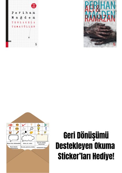 Tehlikeli Temayüller + Ali And Ramazan + Okuma Sticker'ları