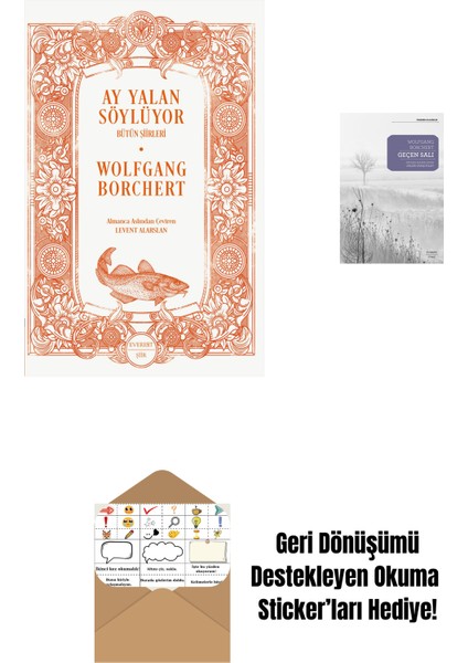 Ay Yalan Söylüyor + Geçen Salı + Okuma Sticker'ları