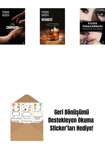 The Companion + Refakatçi + Yıldız Yaralanması + Okuma Sticker'ları