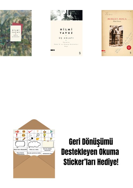 Rüya Şiirleri (Ciltli) + Üç Anlatı + Behçet Hoca + Okuma Sticker'ları