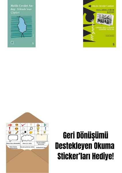 Everest Açıkhava 3 - Mikado’nun Çöpleri + Kalabalığın Şiiri + Okuma Sticker'ları