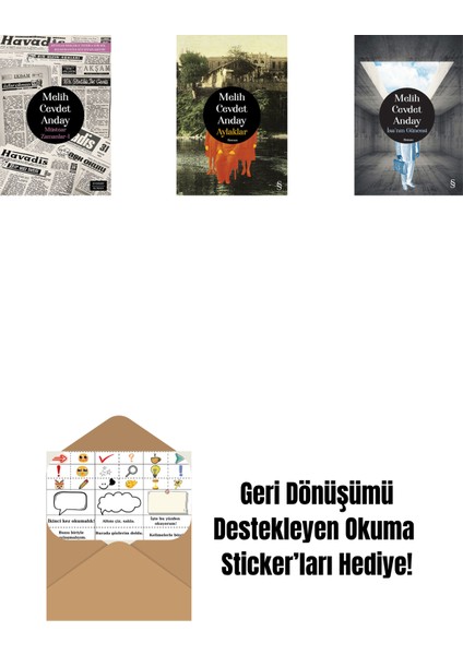 Müstear Zamanlar - 1 + Aylaklar (Ciltli) + Isa’nın Güncesi (Ciltli) + Okuma Sticker'ları