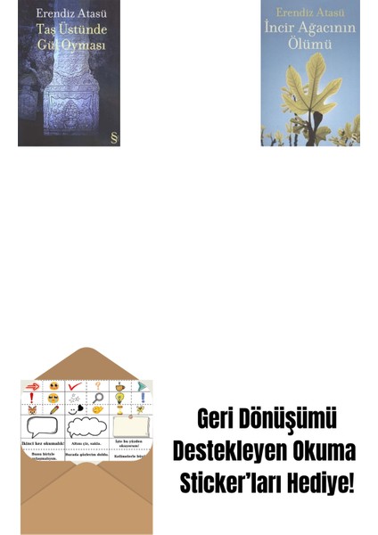Taş Üstünde Gül Oyması + Incir Ağacının Ölümü + Okuma Sticker'ları