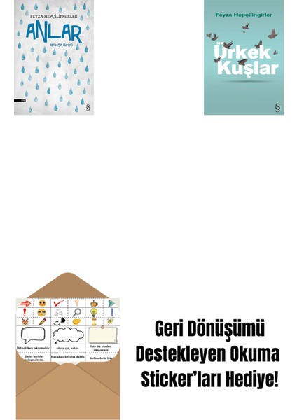 Anlar + Ürkek Kuşlar + Okuma Sticker'ları