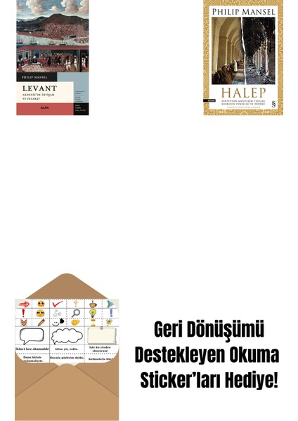 Levant - Akdeniz’de Ihtişam ve Felaket + Halep + Okuma Sticker'ları