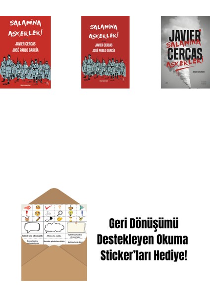Salamina Askerleri (Çizgi Roman) + Salamina Askerleri (Çizgi Roman - Ciltli) + Salamina Askerleri + Okuma Sticker'ları