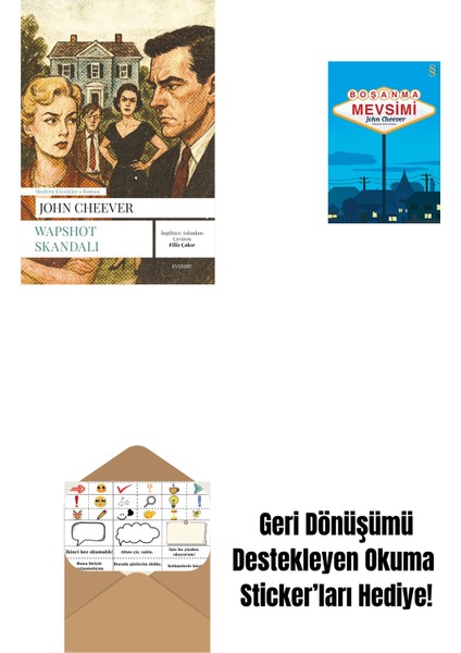 Wapshot Skandalı + Boşanma Mevsimi + Okuma Sticker'ları