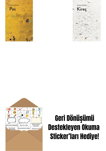 Pas + Kireç + Okuma Sticker'ları