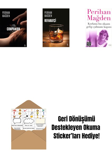 The Companion + Refakatçi + Korkma Bu Akşam Gelip Çalmam Kapını + Okuma Sticker'ları