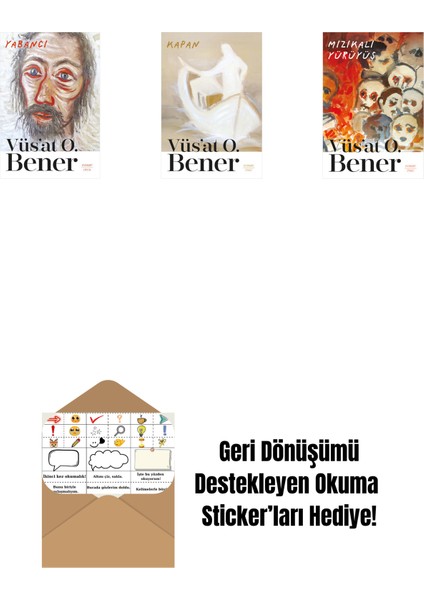 Yabancı + Kapan + Mızıkalı Yürüyüş + Okuma Sticker'ları
