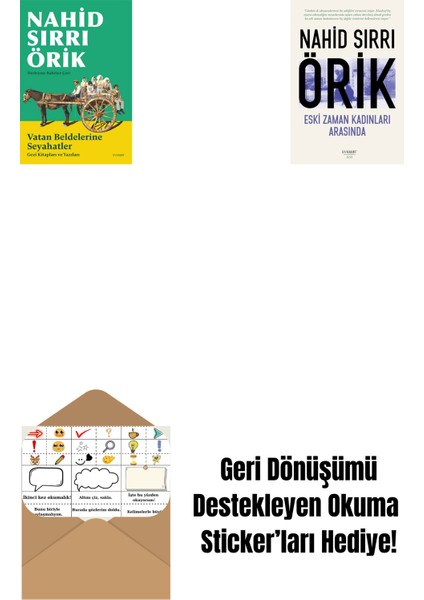 Vatan Beldelerine Seyahatler + Eski Zaman Kadınları Arasında + Okuma Sticker'ları