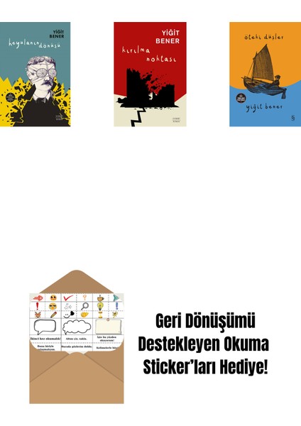 Heyulanın Dönüşü + Kırılma Noktası + Öteki Düşler + Okuma Sticker'ları