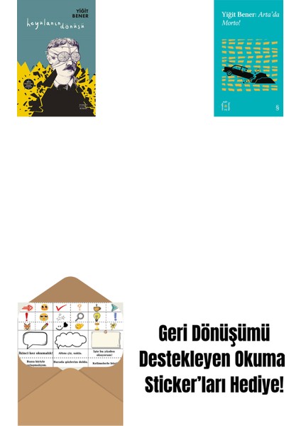 Heyulanın Dönüşü + Everest Açıkhava 32 - Arta’da Morto! + Okuma Sticker'ları