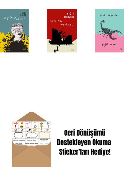 Heyulanın Dönüşü + Kırılma Noktası + Öteki Kabuslar + Okuma Sticker'ları