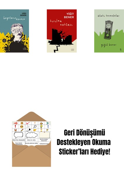 Heyulanın Dönüşü + Kırılma Noktası + Öteki Kuruntular + Okuma Sticker'ları