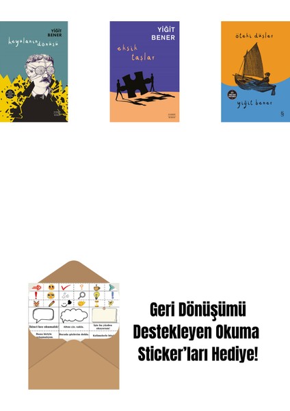 Heyulanın Dönüşü + Eksik Taşlar + Öteki Düşler + Okuma Sticker'ları
