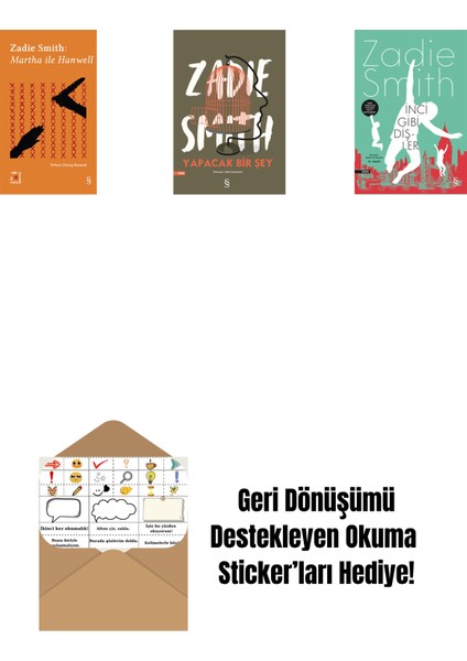 Everest Açıkhava 2 - Martha ile Hanwell + Yapacak Bir Şey + Inci Gibi Dişler + Okuma Sticker'ları