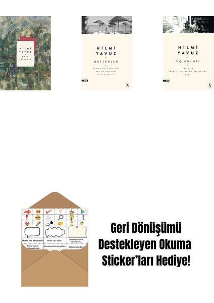 Rüya Şiirleri (Ciltli) + Defterler + Üç Anlatı + Okuma Sticker'ları