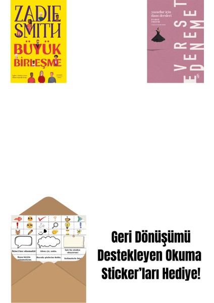 Büyük Birleşme + Yazarlar Için Dans Dersleri + Okuma Sticker'ları