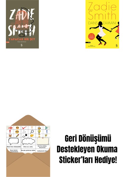 Yapacak Bir Şey + Dans Zamanı + Okuma Sticker'ları