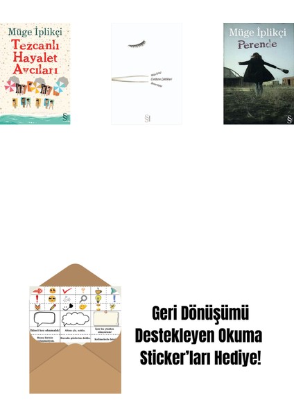 Tezcanlı Hayalet Avcıları + Cımbızın Çektikleri + Perende + Okuma Sticker'ları