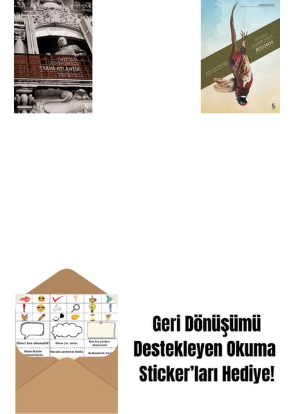 Trans-Atlantik + Kozmos + Okuma Sticker'ları