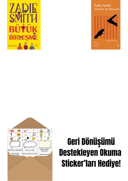 Büyük Birleşme + Everest Açıkhava 2 - Martha ile Hanwell + Okuma Sticker'ları