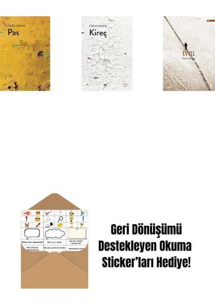 Pas + Kireç + Evvel + Okuma Sticker'ları