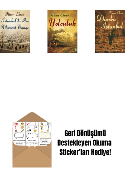 Istanbul'da Bir Nihavent Tango + Yolculuk + Dünkü Istanbul + Okuma Sticker'ları