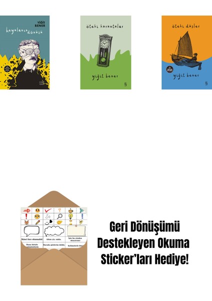 Heyulanın Dönüşü + Öteki Kuruntular + Öteki Düşler + Okuma Sticker'ları