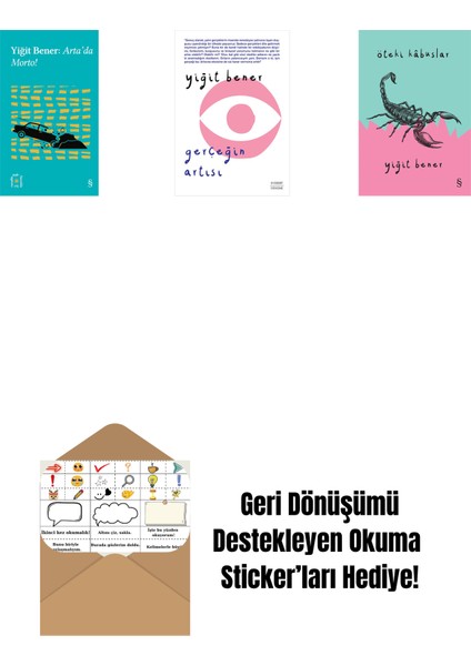 Everest Açıkhava 32 - Arta’da Morto! + Gerçeğin Artısı + Öteki Kabuslar + Okuma Sticker'ları