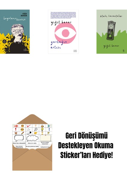 Heyulanın Dönüşü + Gerçeğin Artısı + Öteki Kuruntular + Okuma Sticker'ları