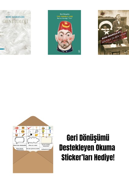 Ornitoloji + The Terrible Turk + Sen Kalk Da Ben Yatam + Okuma Sticker'ları