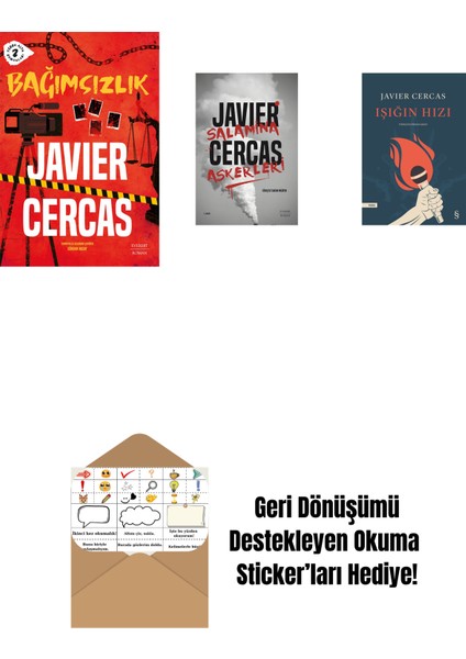 Bağımsızlık + Salamina Askerleri + Işığın Hızı + Okuma Sticker'ları