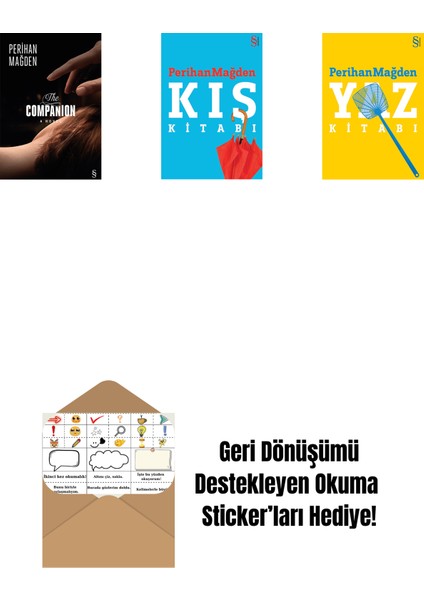 The Companion + Kış Kitabı + Yaz Kitabı + Okuma Sticker'ları
