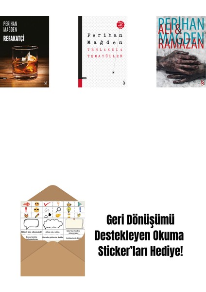 Refakatçi + Tehlikeli Temayüller + Ali And Ramazan + Okuma Sticker'ları