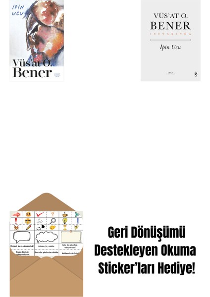 Ipin Ucu + Ipin Ucu (Ciltli) + Okuma Sticker'ları