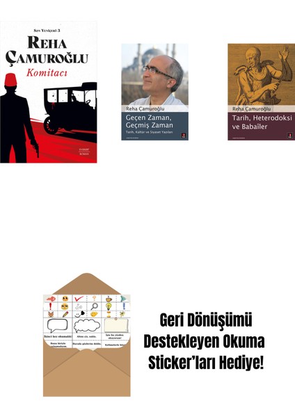 Komitacı + Geçen Zaman, Geçmiş Zaman + Tarih, Heterodoksi ve Babailer + Okuma Sticker'ları