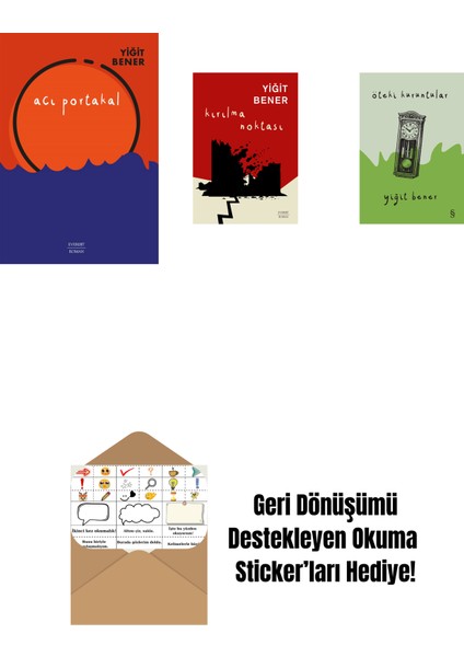 Acı Portakal + Kırılma Noktası + Öteki Kuruntular + Okuma Sticker'ları