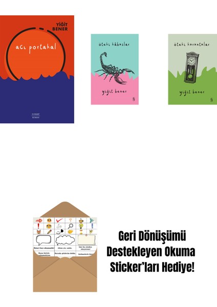 Acı Portakal + Öteki Kabuslar + Öteki Kuruntular + Okuma Sticker'ları