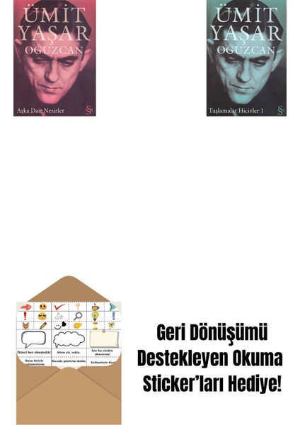 Aşka Dair Nesirler + Taşlamalar Hicivler 1 + Okuma Sticker'ları
