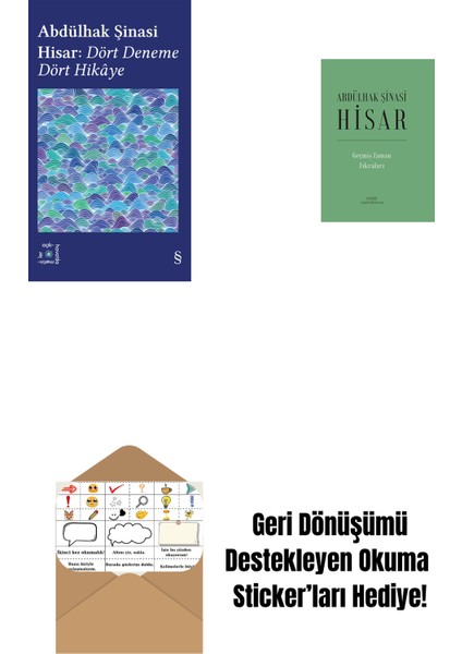 Everest Açıkhava 42 - Dört Deneme Dört Hikâye + Geçmiş Zaman Fıkraları (Ciltli) + Okuma Sticker'ları