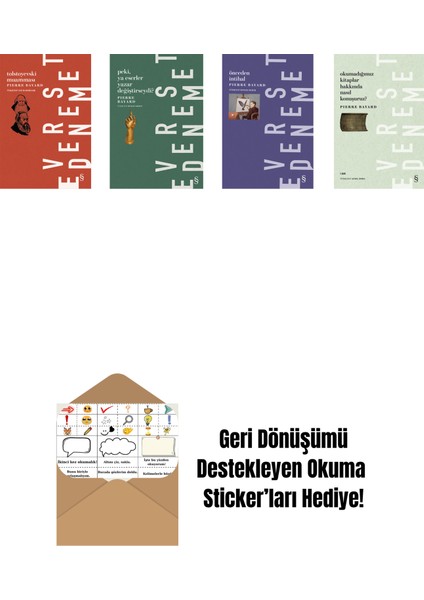 Peki, Ya Eserler Yazar Değiştirseydi? + Önceden Intihal + Okumadığımız Kitaplar Hakkında Nasıl Konuşuruz? + Okuma Sticker'ları