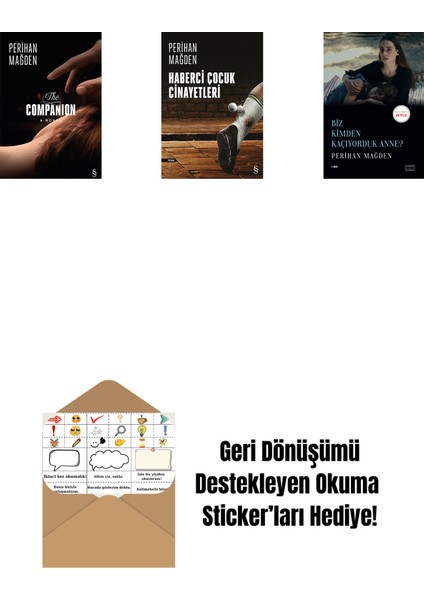 The Companion + Haberci Çocuk Cinayetleri + Biz Kimden Kaçıyorduk Anne? + Okuma Sticker'ları