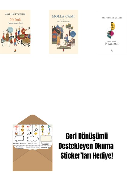 Naîmâ + Molla Câmî + Divan Şiirinde Istanbul + Okuma Sticker'ları