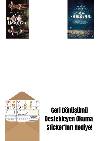 Toplu Oyunlar (Ciltli) + Başka Karşılaşmalar + Okuma Sticker'ları