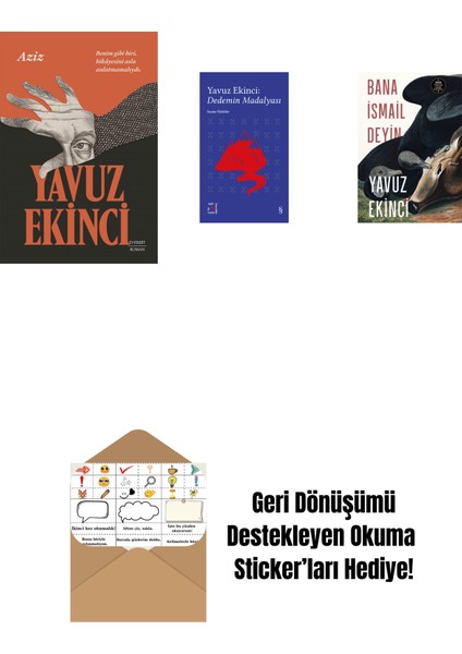 Aziz + Everest Açıkhava 39 - Dedemin Madalyası + Bana Ismail Deyin + Okuma Sticker'ları