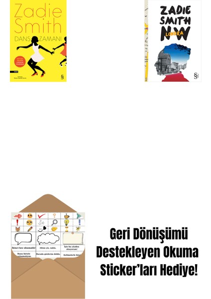 Dans Zamanı + Nw, Londra + Okuma Sticker'ları