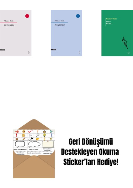 Söylesen + Neylersin + Saklı Kalan + Okuma Sticker'ları