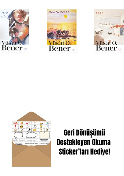 Ipin Ucu + Manzumeler + Dost + Okuma Sticker'ları